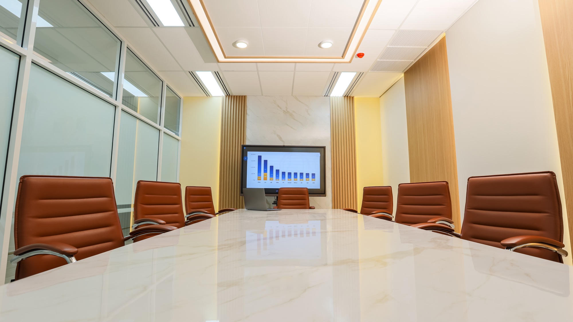 Business meeting room or Board room interiors.