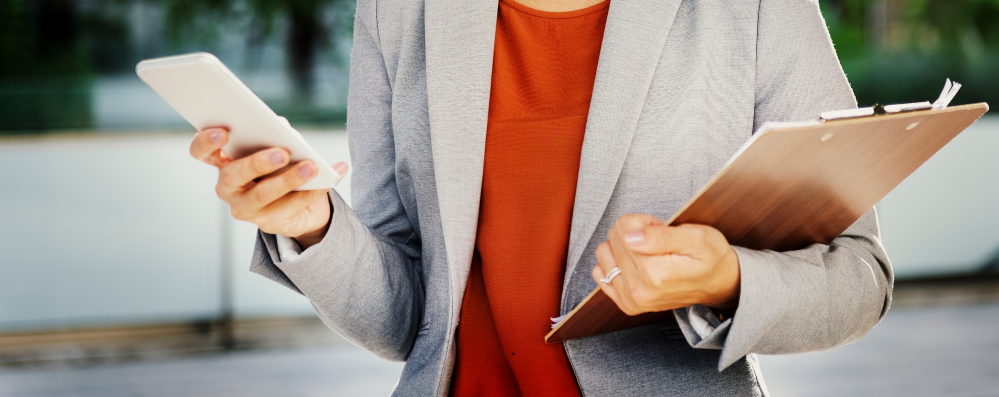 Businesswoman Leadership Occupation Job City Concept
