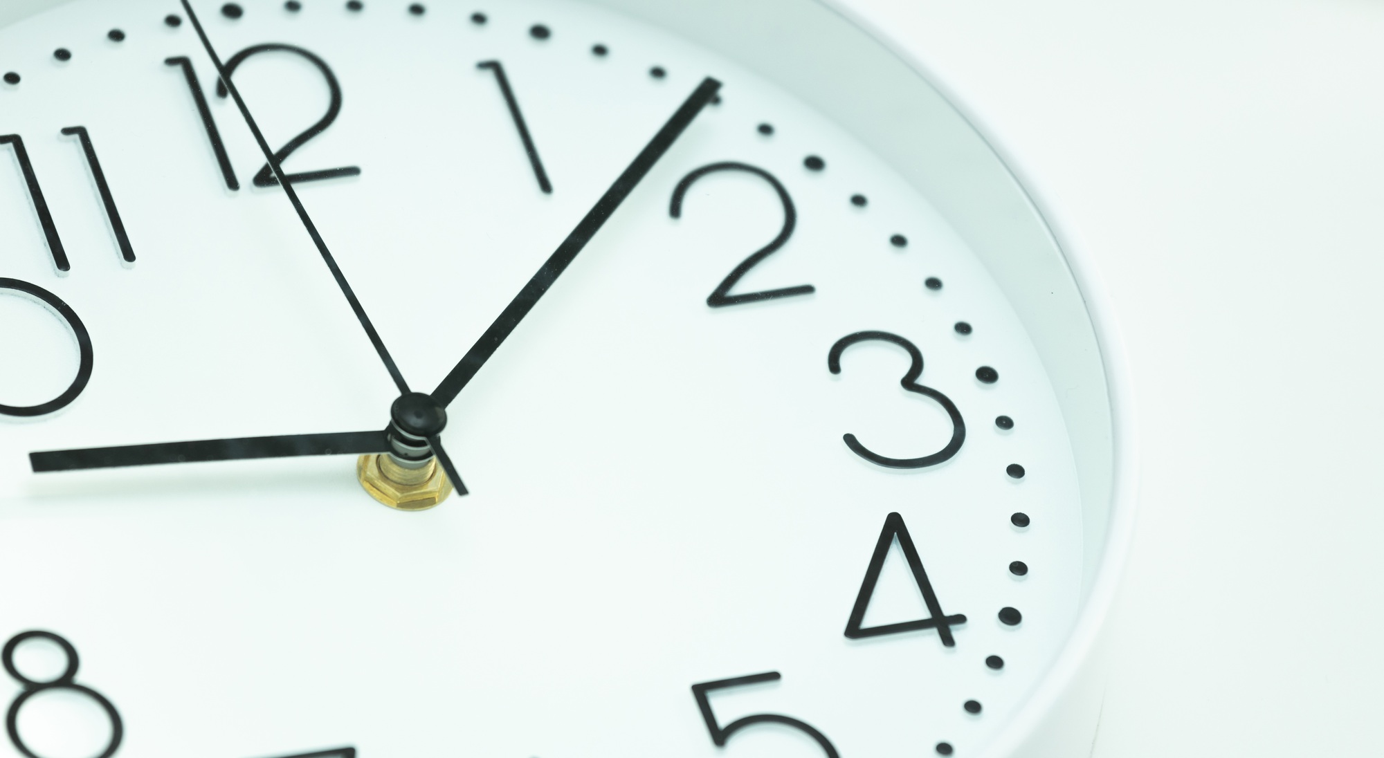 Dial, time management concept, time planning. Web banner.