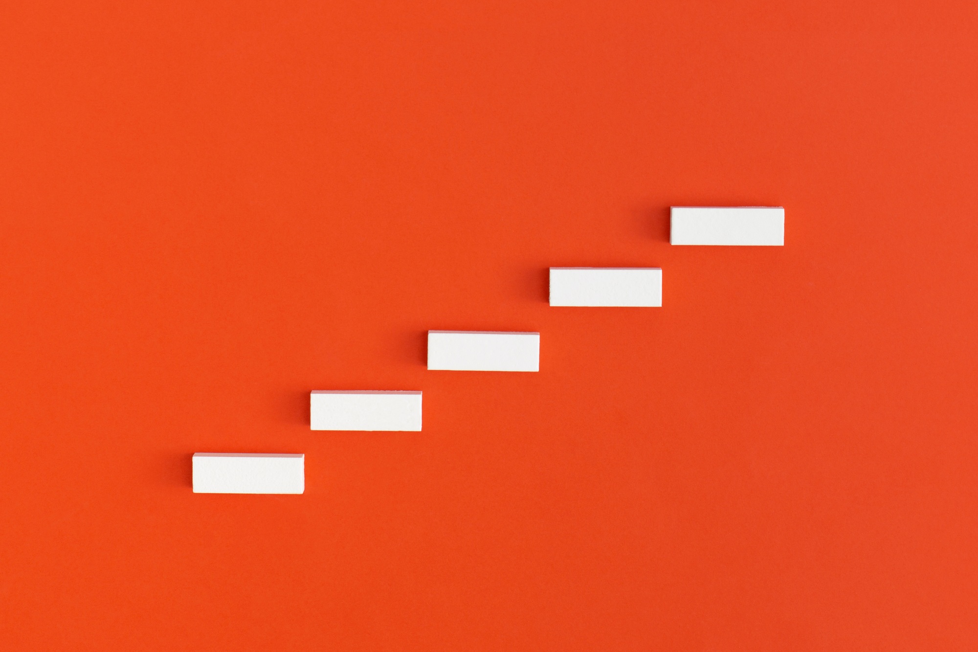 Ladder career path for business growth success process.
