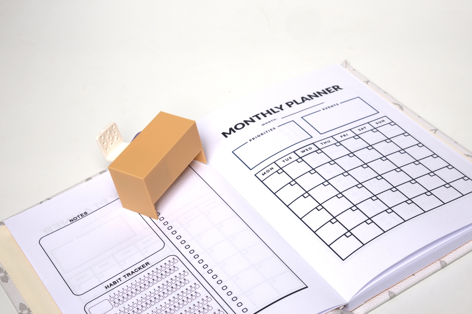 Monthly planner