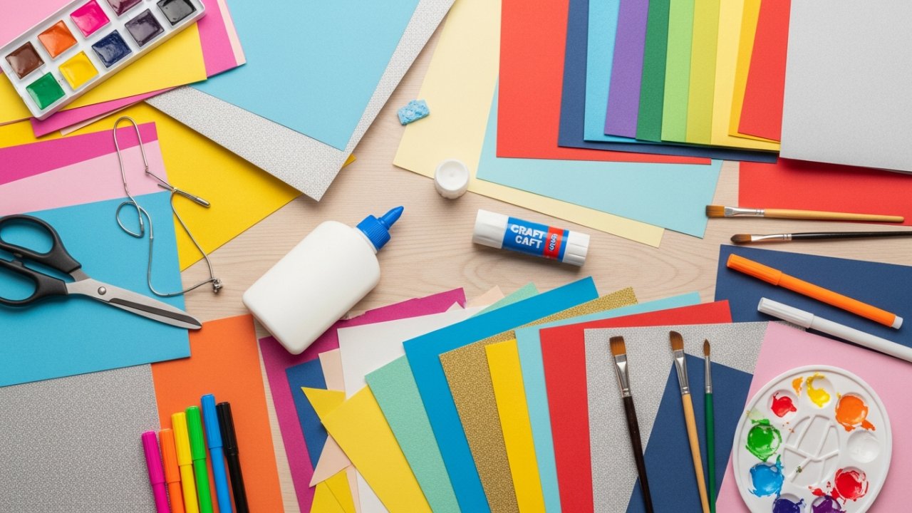 Colorful Paper and Cardstock