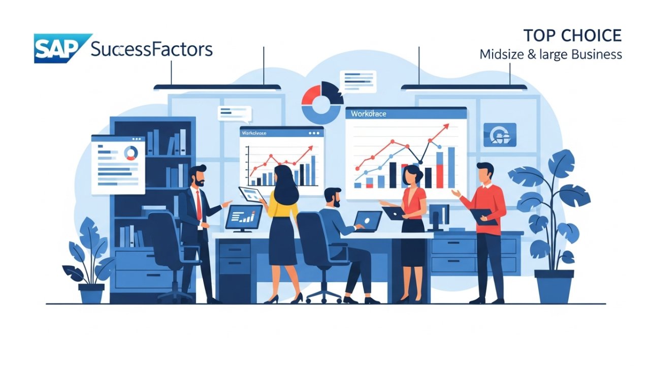SAP SuccessFactors: Top Choice for Midsize and Large Businesses