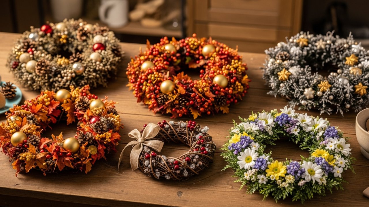 Seasonal Wreaths: Year-Round Crafting
