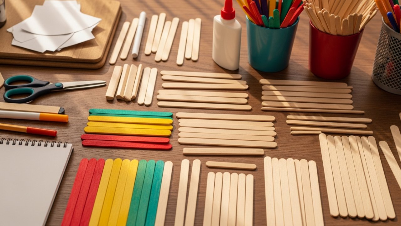 Versatile Craft Sticks