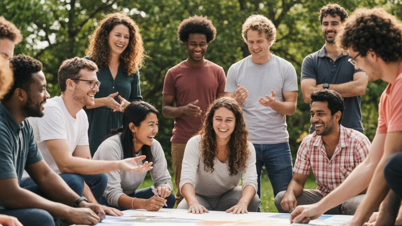Host Collaborative Community Projects for Collective Vision