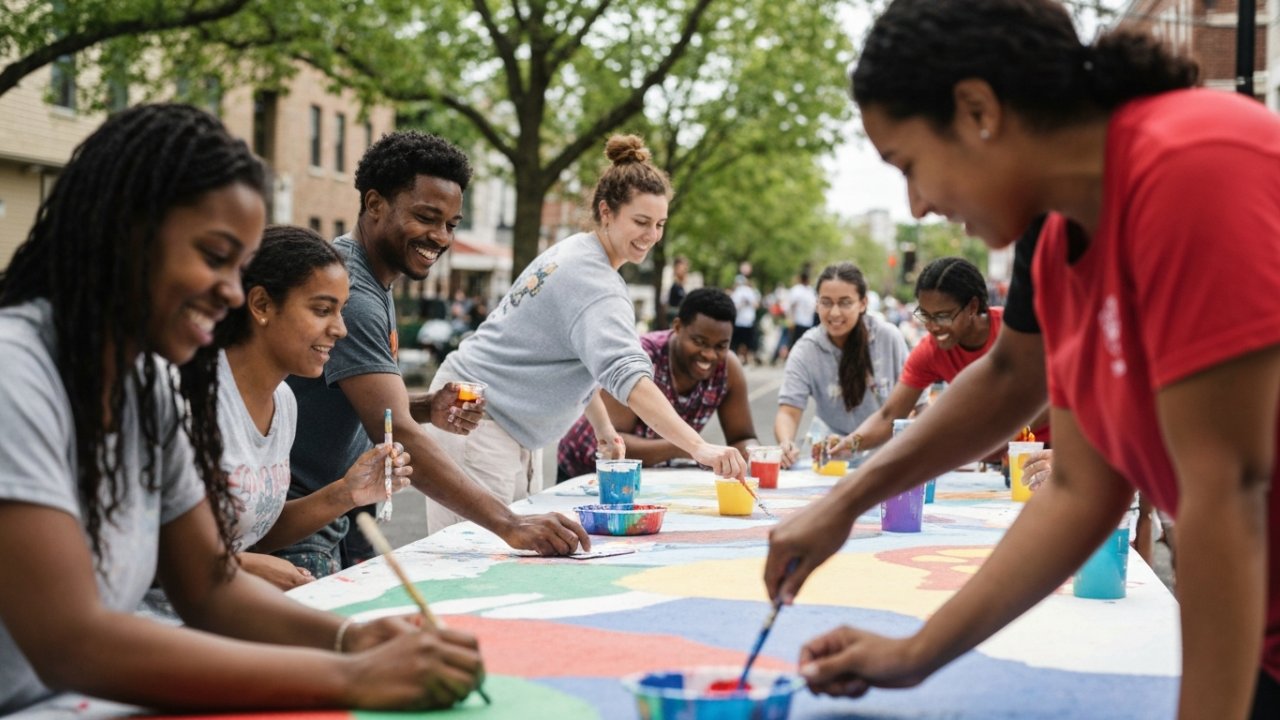 Launch Interactive Art Projects to Celebrate Community Strengths