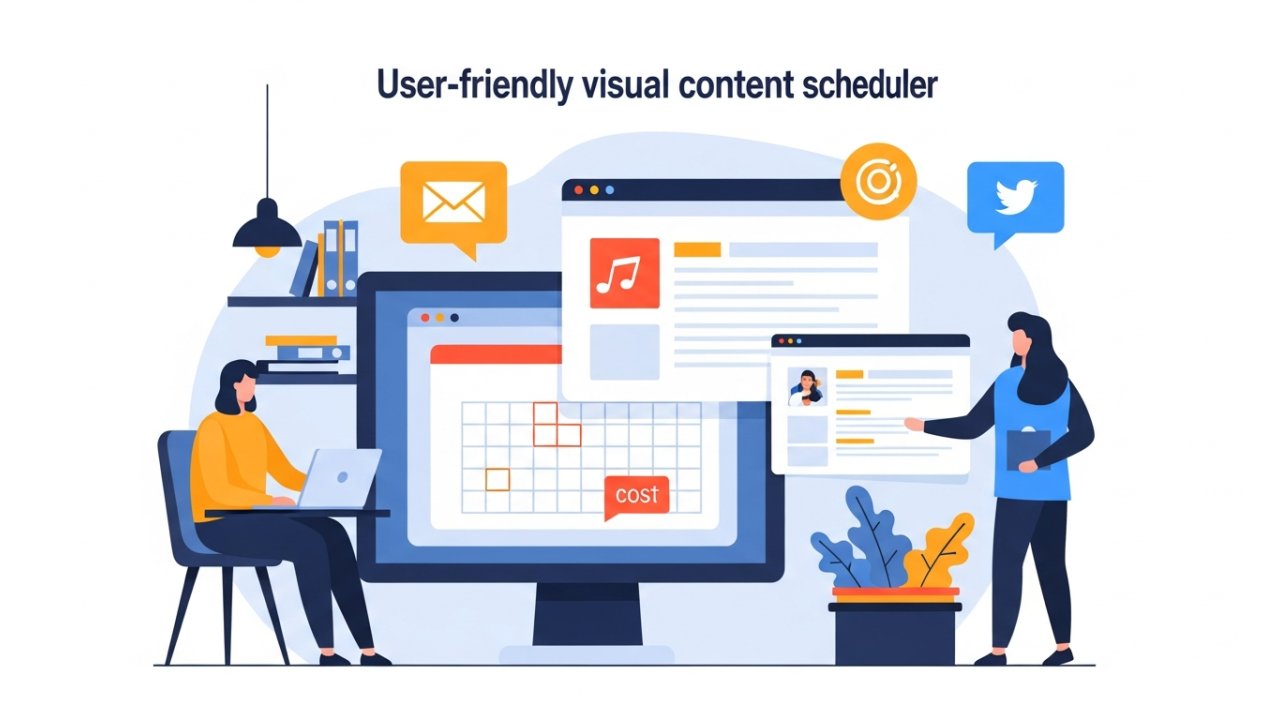 Pallyy: User-Friendly Visual Content Scheduler
