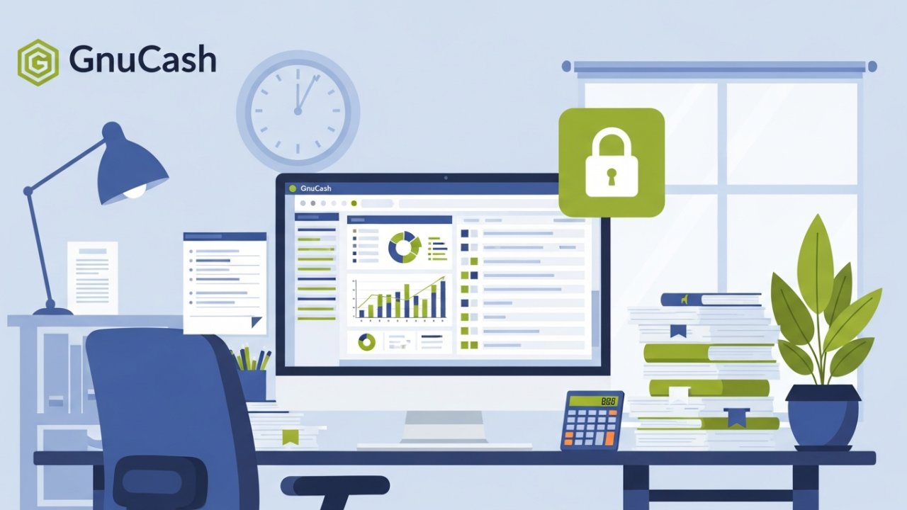 GnuCash: Best Free Desktop Accounting Software for Data Privacy