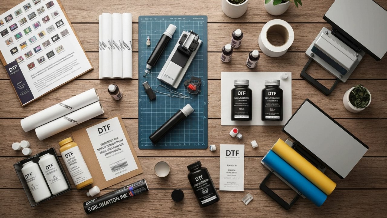 DTF Transfers and Sublimation Supplies