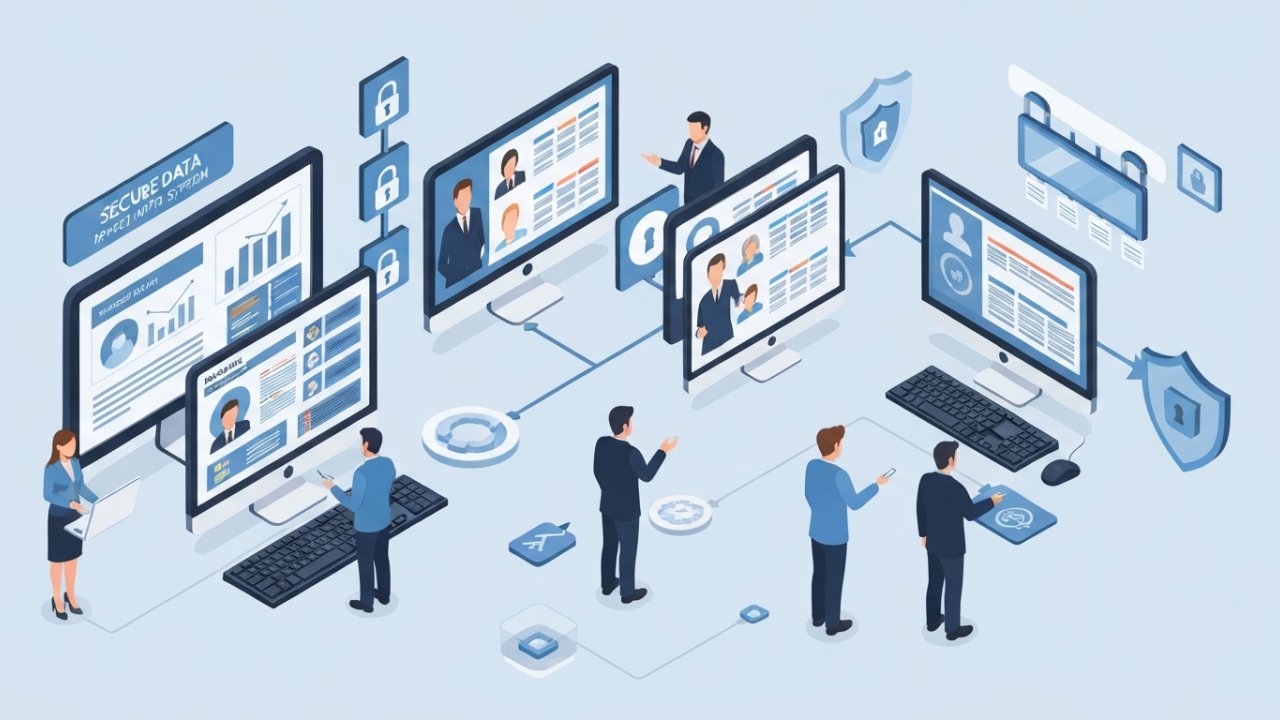 Outline Data Flow and Security Measures
