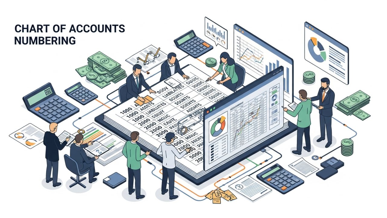 Understanding Chart Accounts Numbering