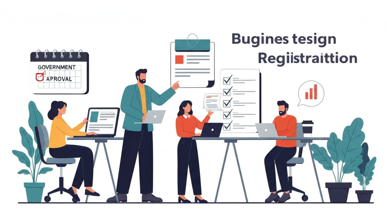 Await Government Approval for Your Business Registration Number