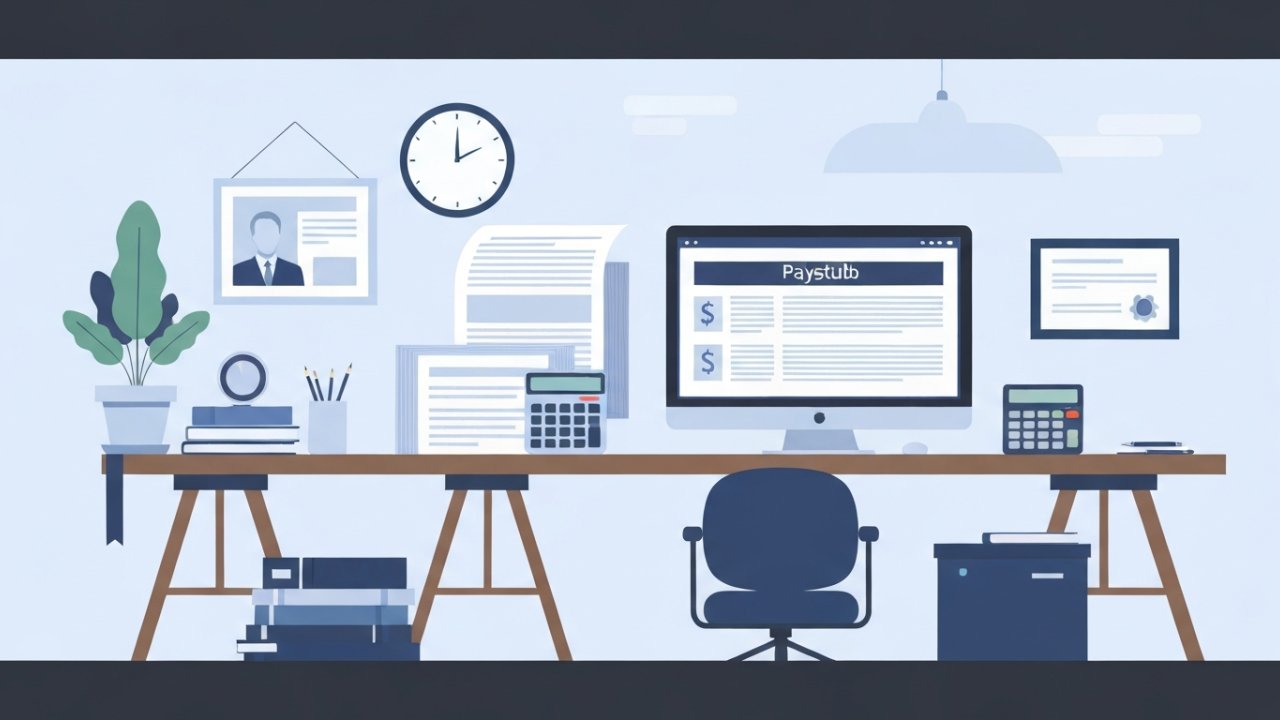 Employer Information on Paystubs