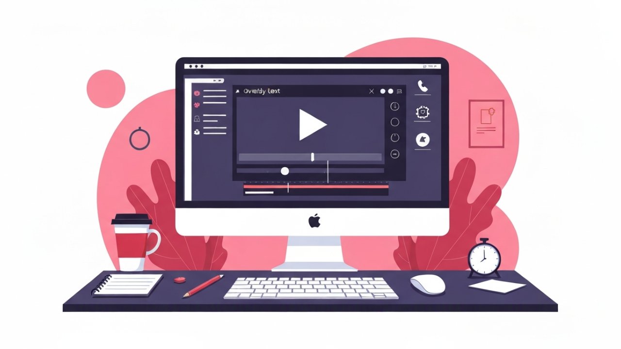 Overlay Text Over Video