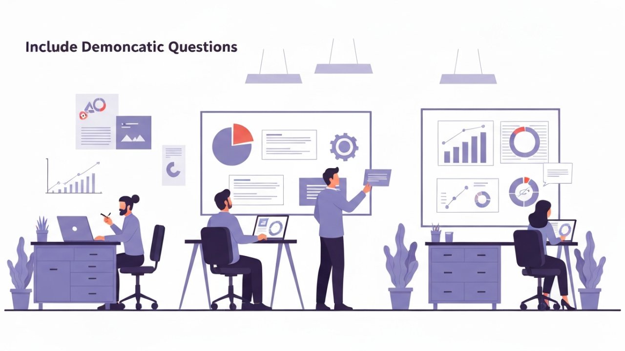 Strategically Include Demographic Questions