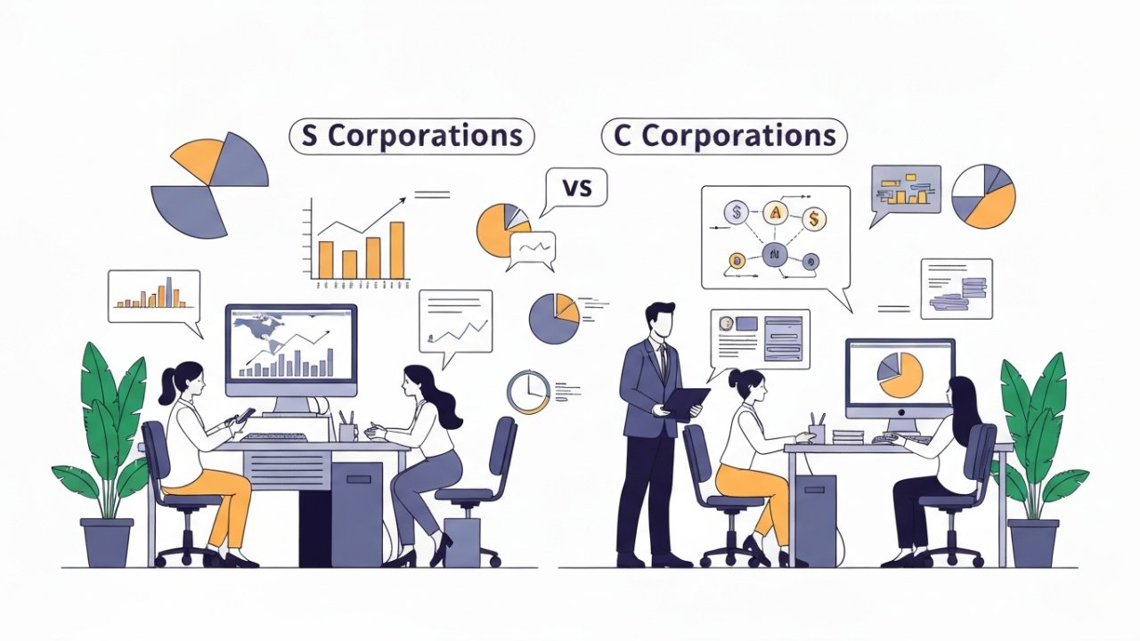 Similarities to C Corporations