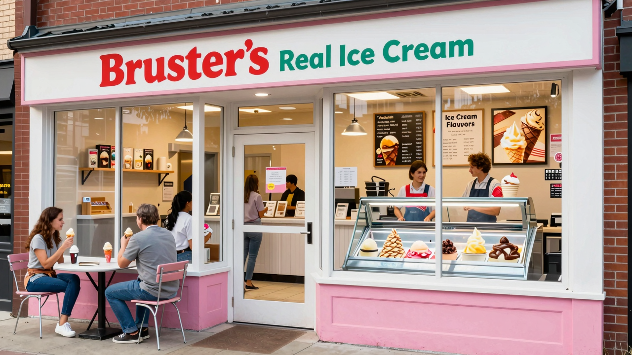 Brusters Real Ice Cream: Sweet Franchise Success