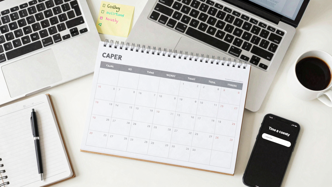 Create a Structured Calendar for Better Organization