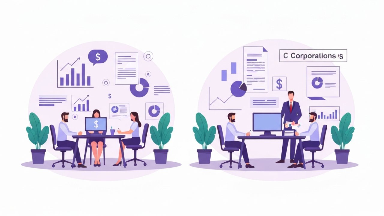 Differences Between S Corporations and C Corporations