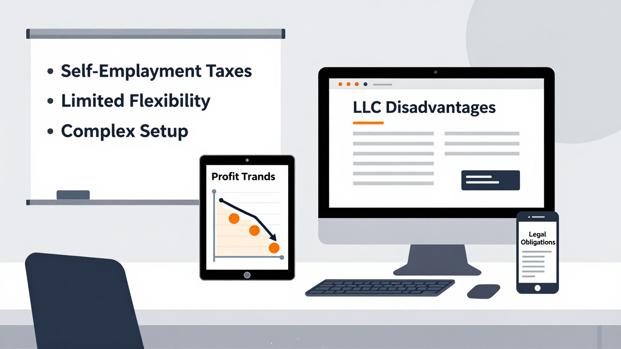Disadvantages of an LLC