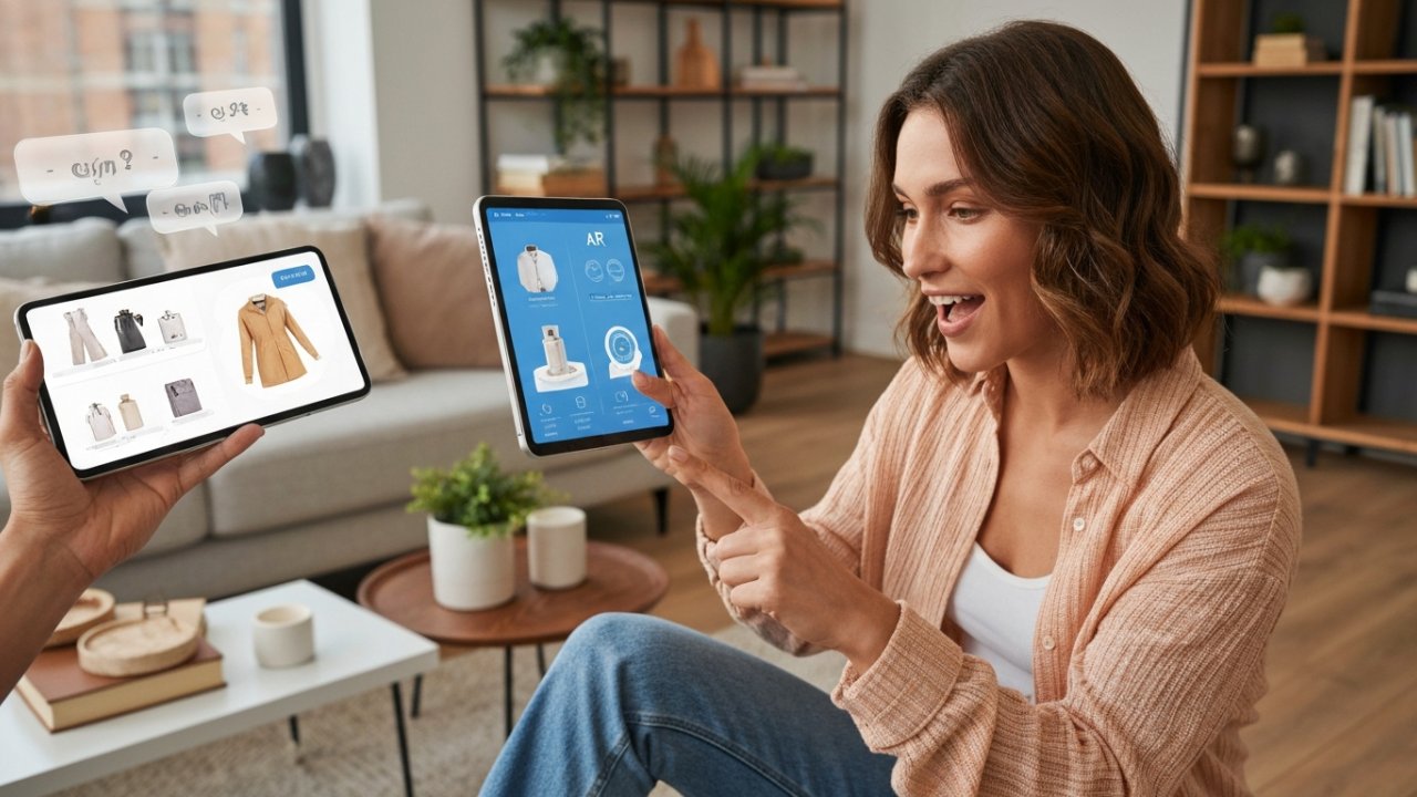 How Augmented Reality Enhances Online Shopping Experiences