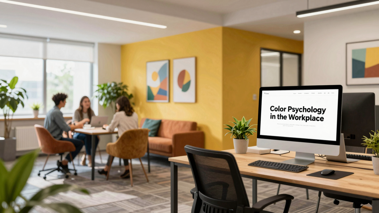 How Color Choices Can Lift Workplace Vibes?