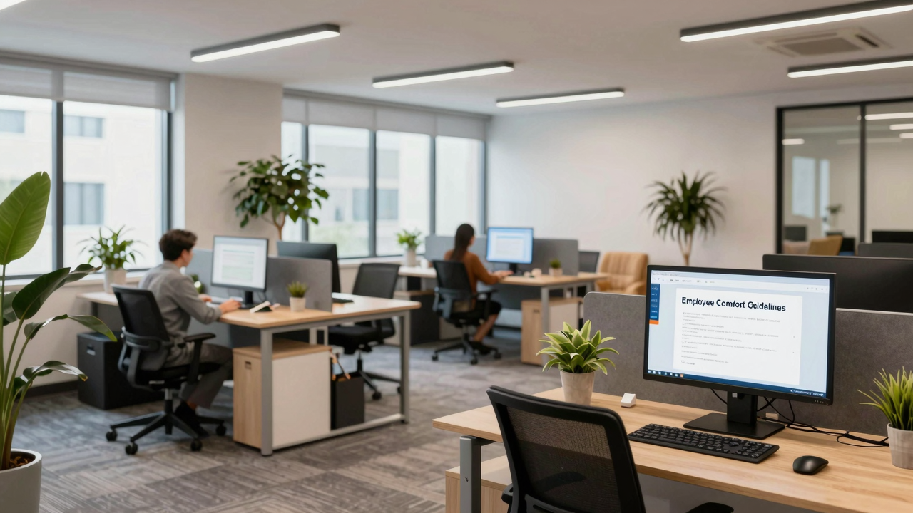 Prioritize Ergonomic Furniture for Employee Comfort