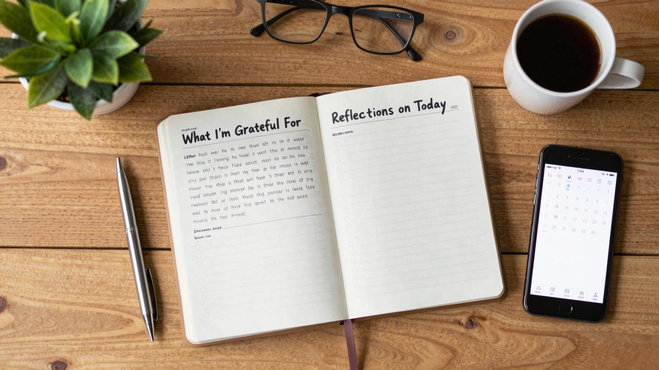 Reflection and Gratitude Sections for Growth