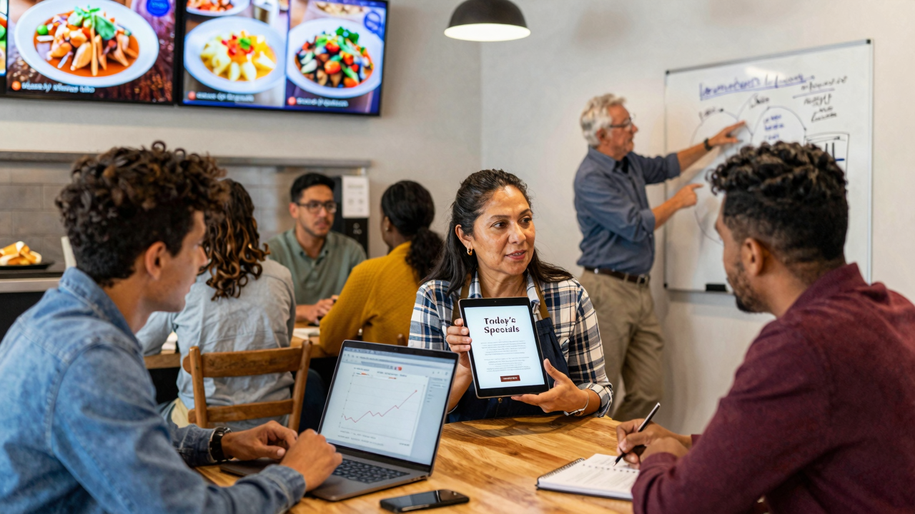 The Impact of Social Media on Fast-Casual Restaurant Popularity