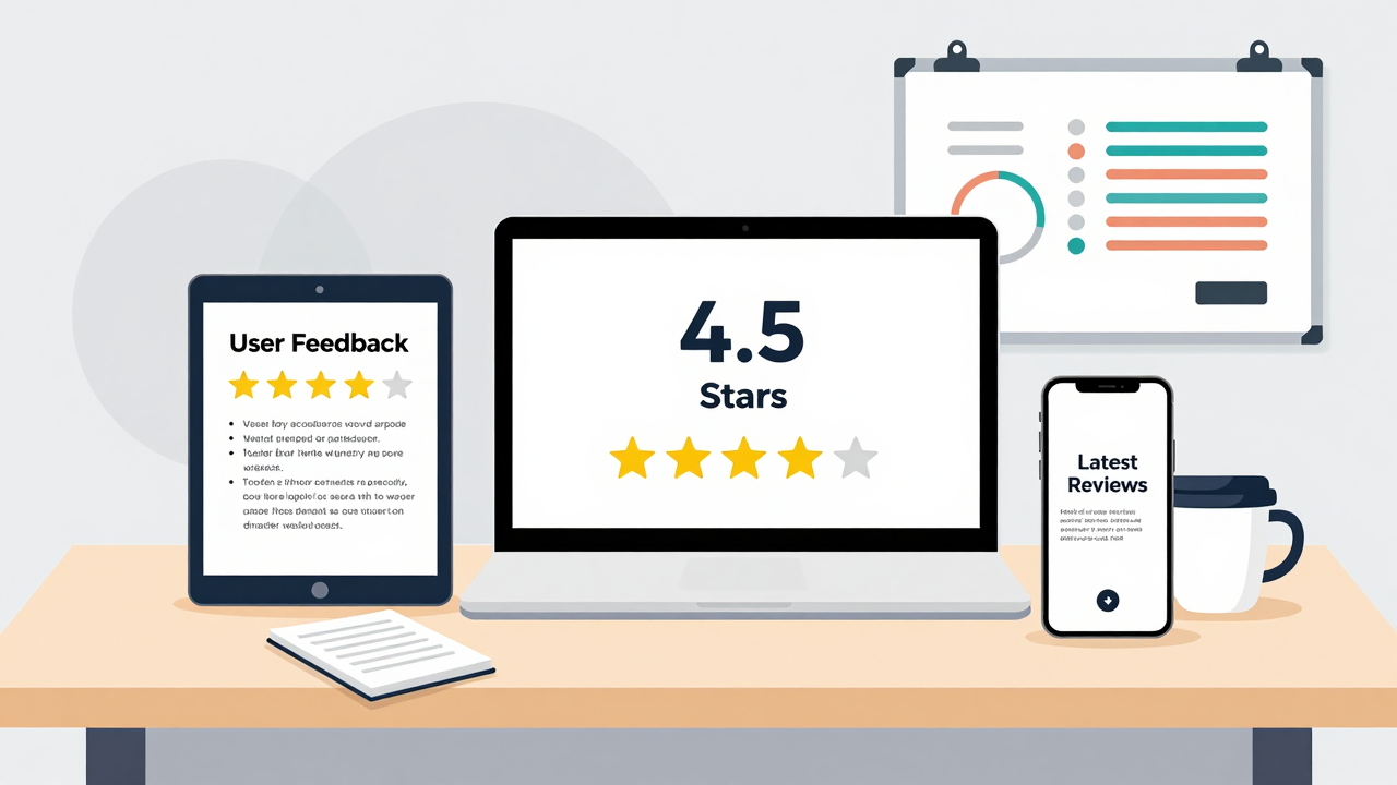 User Ratings and Feedback on Popular Apps