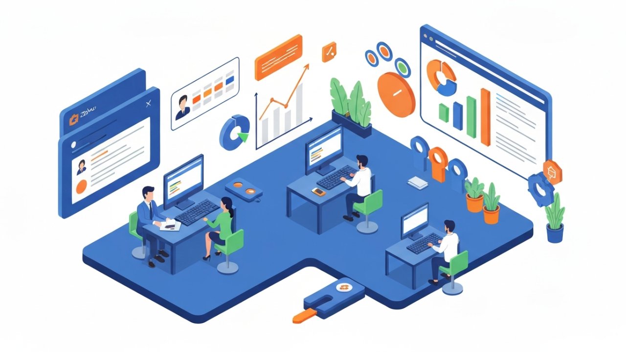 Zoho Creator: Minimal Coding for Maximum Efficiency