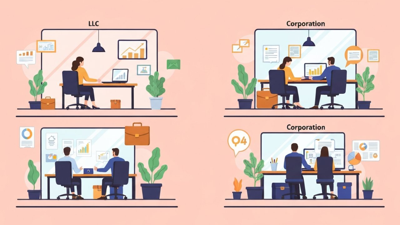 Differences Between LLCs and Corporations