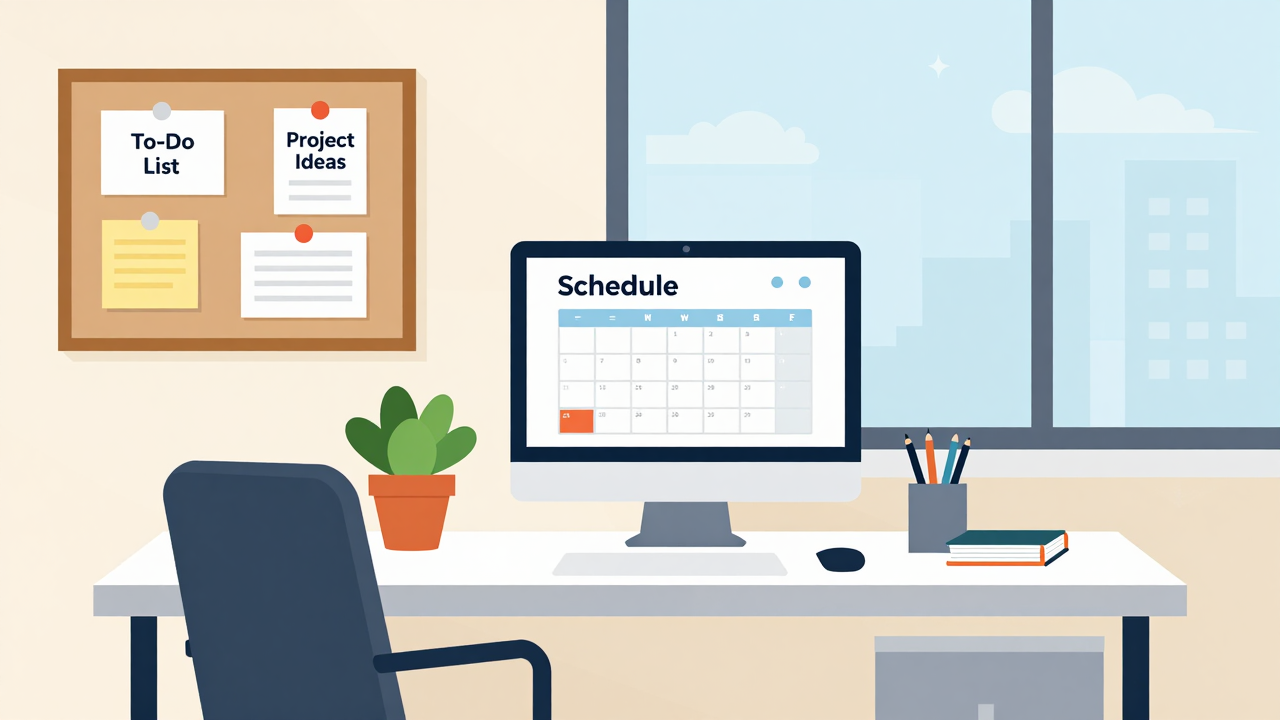 Organize Your Workspace and Digital Environment