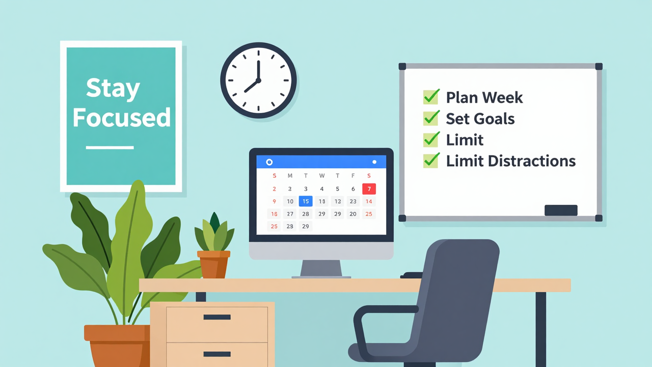 Overcome Procrastination by Building Healthy Habits